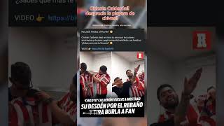 Chicote Calderón desprecia playera de chivas [upl. by Nolaf]