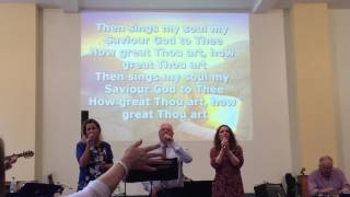 True Country Gospel singing at Mountain Lodge Pentecostal Church [upl. by Bruell962]