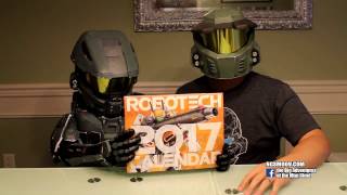 The Mini Chief OVERVIEWS  S0X E02 ROBOTECH 2017 Calendar [upl. by Eislehc]