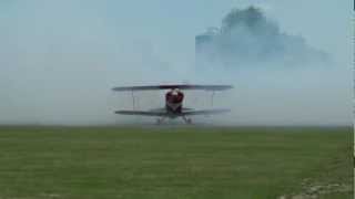 Pitts Special S2B aerobatic Biplane in action [upl. by Adey]