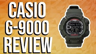 Casio GShock G90003VDR Mudman review [upl. by Graniela]