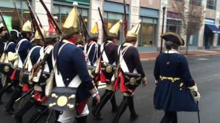 Hessians at the Battle of Trenton reenactment 2015 [upl. by Kanor]