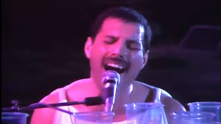 Queen  Bohemian Rhapsody Live at Wembley Stadium 12071986 50 FPS [upl. by Aikan]