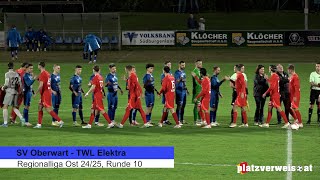 Highlights Oberwart  TWL Elektra Regionalliga Ost 2425 [upl. by Durant]