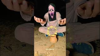 POV GHOST RING VS HANUMAN GADA 🚩😎  Hanuman  bhoot ghost comedy treding shorts [upl. by Witha406]