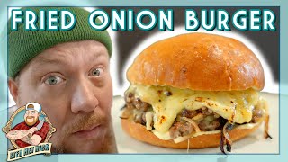 FAVORIETE BURGER THE OKLAHOMA FRIED ONION SMASH BURGER  EtenmetNick  How to [upl. by Yramanna468]