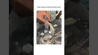 How Cash Counting Machine Works money viralshorts explore trending youtube shorts [upl. by Secunda]