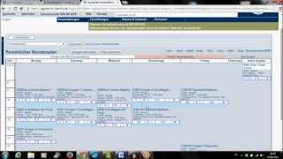 Tutorial Stundenplan erstellen Universität [upl. by Wolfson]