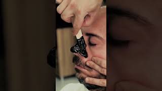 ASMR  Nose waxing  Turkish Barber [upl. by Aynuat]