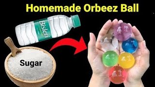 Orbeez Balls Making easy at home ball trending viralvideo ytvideo experiment easy [upl. by Aimar519]