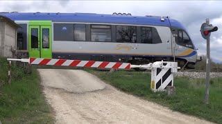 Passaggio a livello Fossa  Barisciano AQ level crossing [upl. by Arley344]