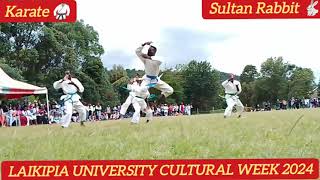 LAIKIPIA UNIVERSITY CULTURAL WEEK 2024 KARATE 🥋 [upl. by Chi]