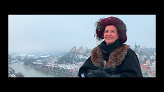 Highlight in Burghausen Führungen in historischer Gewandung mit Jutta Öhler [upl. by Barayon]