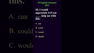 English Grammar Quiz part17 grammarquiz grammartest english [upl. by Butte]