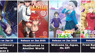 All Upcoming Anime of Winter 2025  Part 1 [upl. by Cutty]