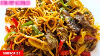 Stir fry noodlespika tambi zako hivi utazipenda noodles noodlesstirfrynoodlesnoodlesrecipe [upl. by Barris]