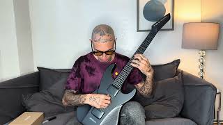 Andrea Chiarini  Unboxing AeroBand Guitar [upl. by Joyce]