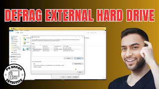 How to Defrag External Hard Drive in Windows 10 [upl. by Eliga]