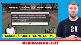 HACKER CHALLENGES NBA 2K TO FIND amp BAN HIM NADEXE SHOWS WHY HIS IQ IS UNDER 25 [upl. by Anec]