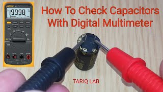 How To Check Capacitor With Digital Multimeter  Capacitor Testing [upl. by Eiznekcam]