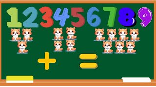 Learning Addition Fun Addition Questions and Answers Math for Kids [upl. by Joni]