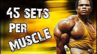 HOW MANY SETS TO BUILD MUSCLE  CRAZY HIGH VOLUME STUDY  45 SETS PER WEEK🔬👨‍⚕️🧪SCIENCE SUNDAY🔬👨‍⚕️🧪 [upl. by Jezreel]