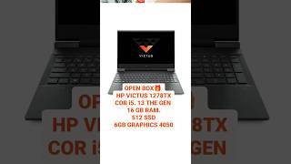 HP Victus 15 fa012782TX I Unboxing HPVictus 15fa012782TX I Intel i512450H INVIDIA Geforce RTX 4050 [upl. by Elva]