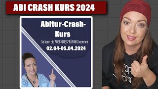 Abi Crash Kurs 2024  So bekommst DU deine TRAUMNOTE [upl. by Erena]