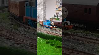 quotCinders and Ashesquot puffed Thomas surrounded by the 2800s smoke thomasandfriends hornby [upl. by Stanly180]