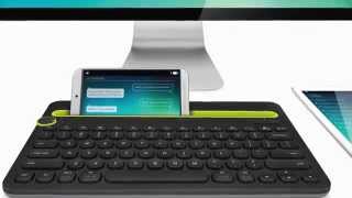 First Setup of the Logitech K480 MultiDevice Keyboard [upl. by Singh109]