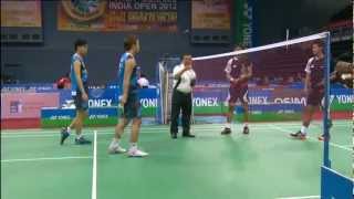 QF  MD  Koo KKTan BH vs APratamaRASaputra  2012 YonexSunrise India Open [upl. by Latoniah]