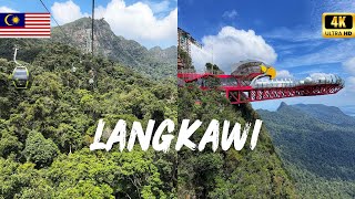 LANGKAWI Cable Car amp Sky Bridge Tour Worlds Steepest Cable Car  How crowded is it 4K [upl. by Courtnay229]