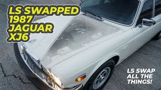 1987 Jaguar XJ6 LS1 V8 Swapped  Full Review [upl. by Duleba529]