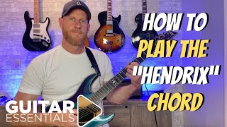 How to Play the quotHendrixquot Chord  E79 Guitar Lesson [upl. by Nauh571]