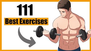 111 Kurzhantel Übungen  Dumbbell exercices [upl. by Georgina]