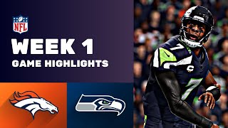 Broncos vs Seahawks Week 1 NFL Game Highlights [upl. by Addison559]