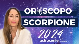 ♏ Oroscopo Scorpione 2024 un anno di azione e decisioni 🌟 [upl. by Bonnice969]