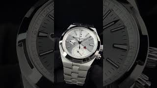 VACHERON CONSTANTIN OVERSEAS DUALTIME SILVER DIAL 2024 [upl. by Mukul850]