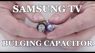 Samsung TV Wont Turn On  How to Repair Bulging Capacitor for Clicking Noise [upl. by Canon]