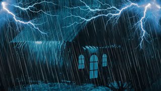 Soothing Rainfall for Sleeping amp Thunder Sounds for Deep Sleep  Insomnia amp Stress Relief [upl. by Pronty198]