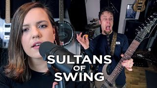 Sultans of Swing metal cover by Leo Moracchioli feat Mary Spender [upl. by Syl]