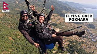 60 Paragliding in Nepal 🇳🇵 [upl. by Pulcheria]