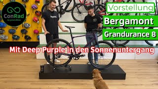 Bergamont Grandurance 8 Gravelbike ausführliches Review ConRad 2022 [upl. by Ayotel]