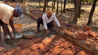 How to Lay Concrete Paver Block  Paver Block Installation Lay Block Paving  Paver Block Design [upl. by Reinaldo]