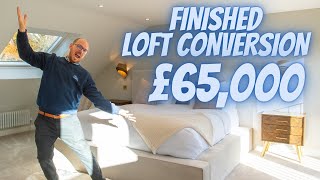 £65000 FINISHED LOFT CONVERSION TOUR  2023 [upl. by Notyard]