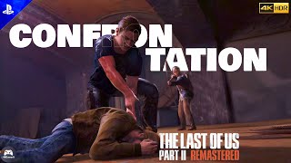 The Last Of Us Part 2 Remastered  Seattle Day 3  The Confrontation Walkthrough 4K HDR 60FPS [upl. by Ilarrold964]