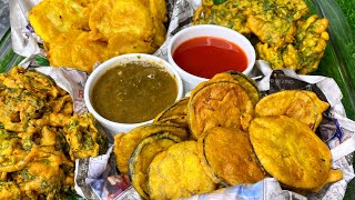 Crispy Pakora Platter Recipe by The Cutting Board Easy iftar Recipes [upl. by Anerom]