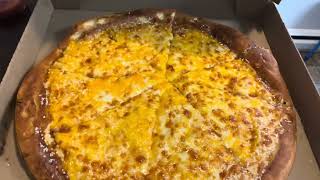 Pizza Pizza Little Caesars cheesy pretzel pizza ￼￼ [upl. by Nonnahc]