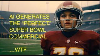 AI Creates the quotPerfectquot Super Bowl Commercial [upl. by Ahseram210]