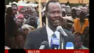 Bulls Eye  Kenya Political Satire KTN 290808 [upl. by Tade922]